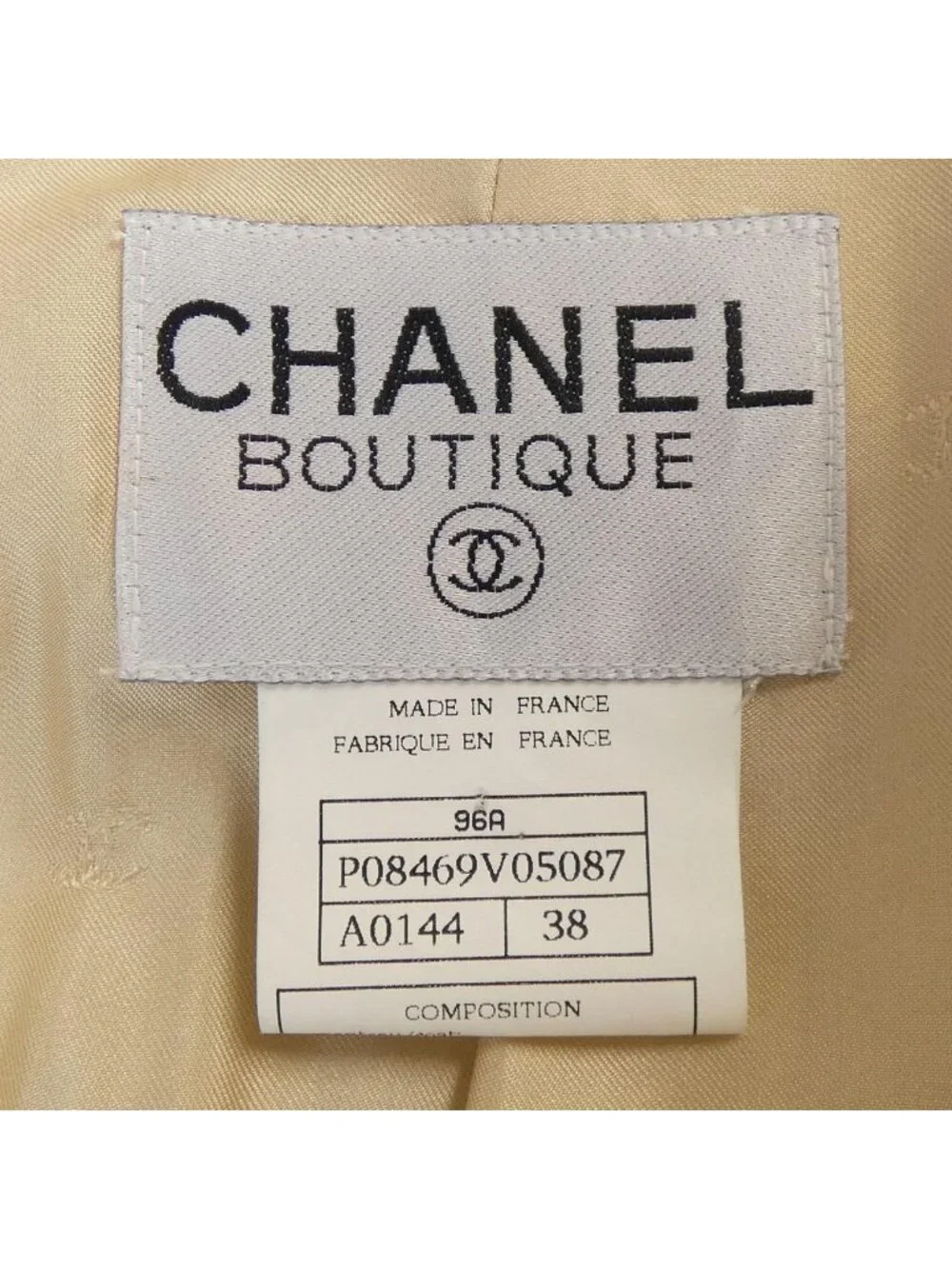 Chanel Vintage Coat Beige